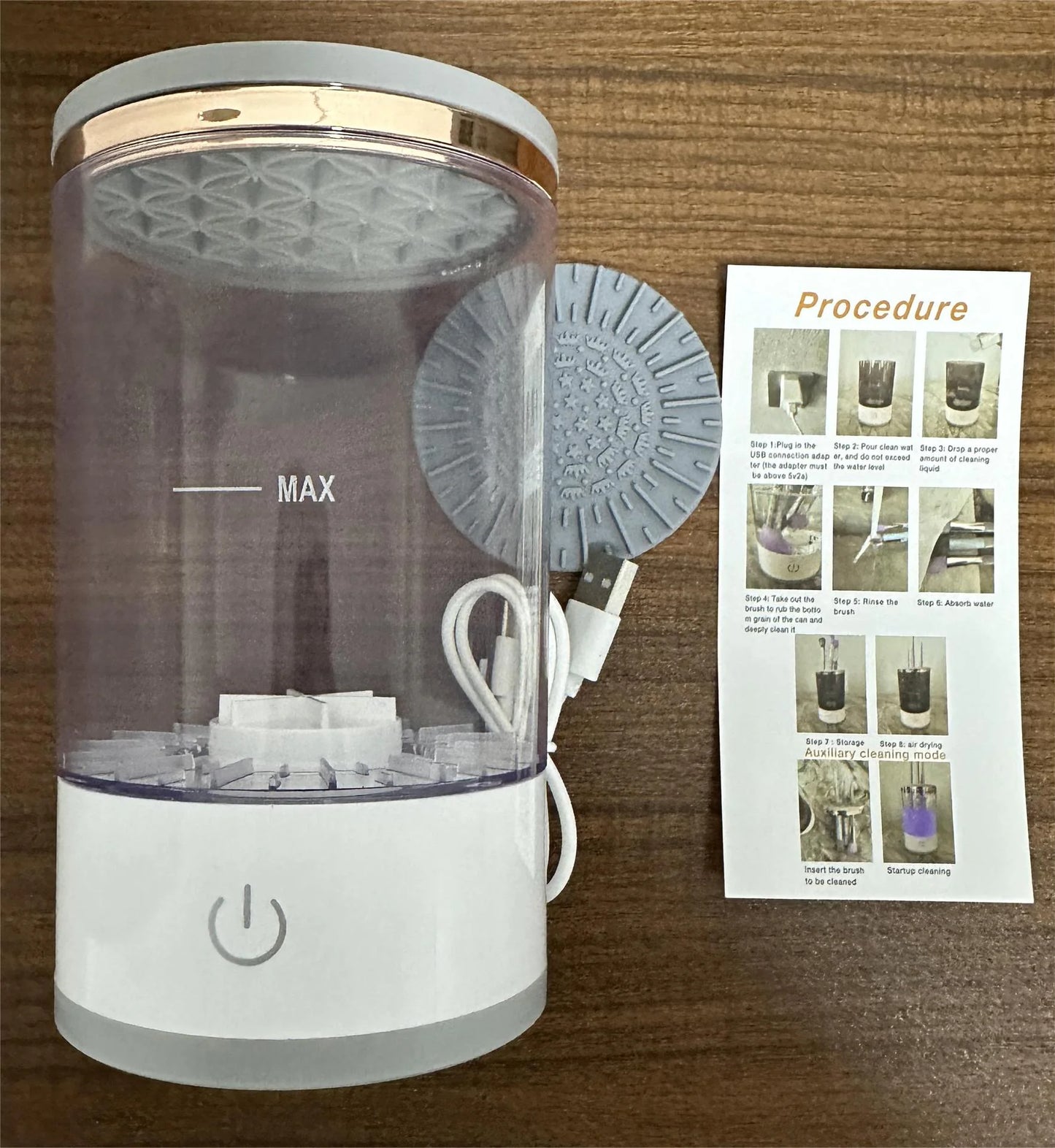 QuickSpin Elektrische Kwastenreiniger